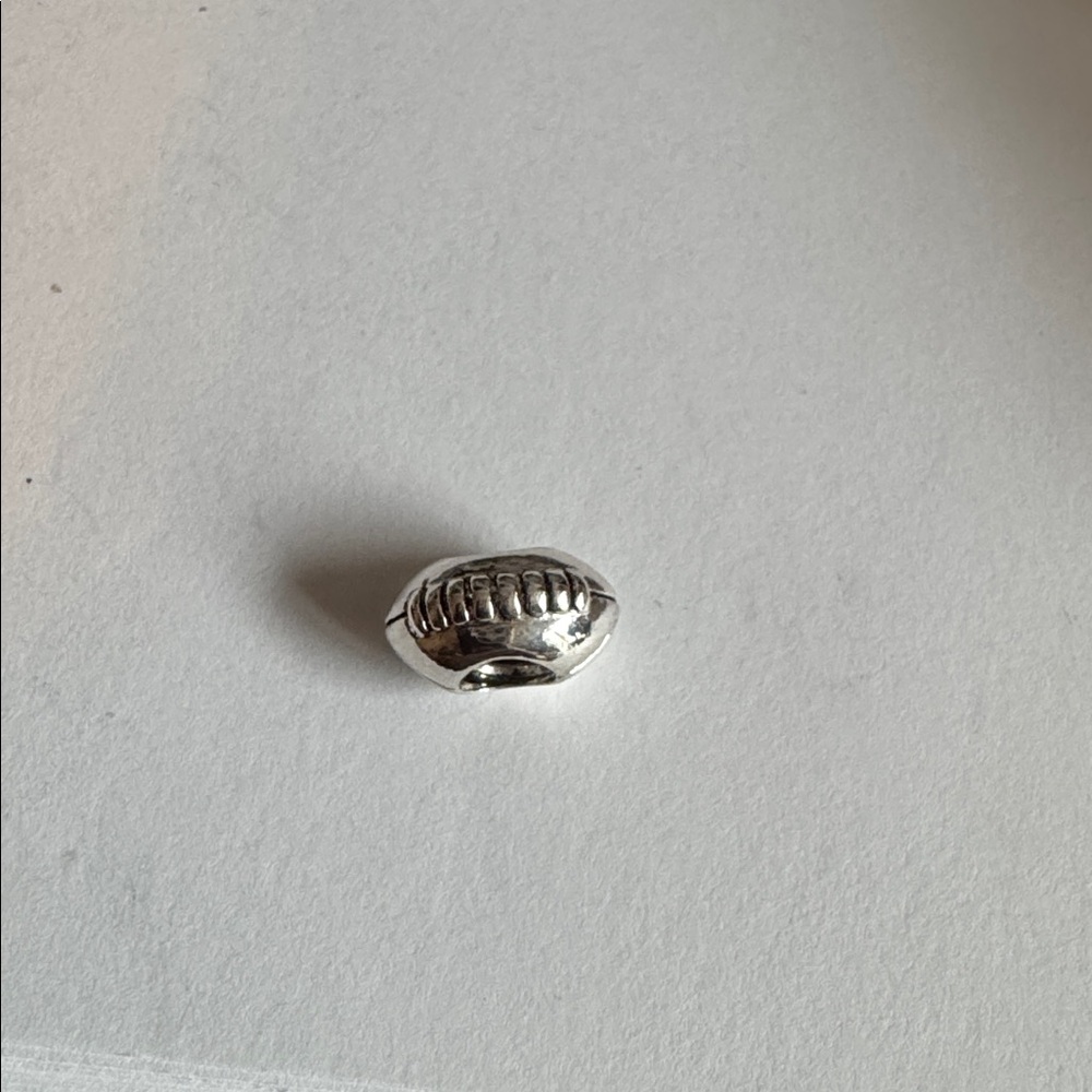 Pandora football charm. - Retired